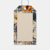 Bloemen Wildbloemen Modern Cadeaulabel (Achterkant)