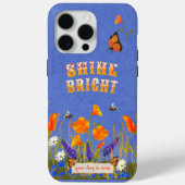 Bloemen Wildbloemen Poppies Vlinders Inspiratie Case-Mate iPhone Case (Achterkant)
