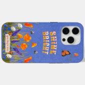 Bloemen Wildbloemen Poppies Vlinders Inspiratie Case-Mate iPhone Case (Achterkant (horizontaal))