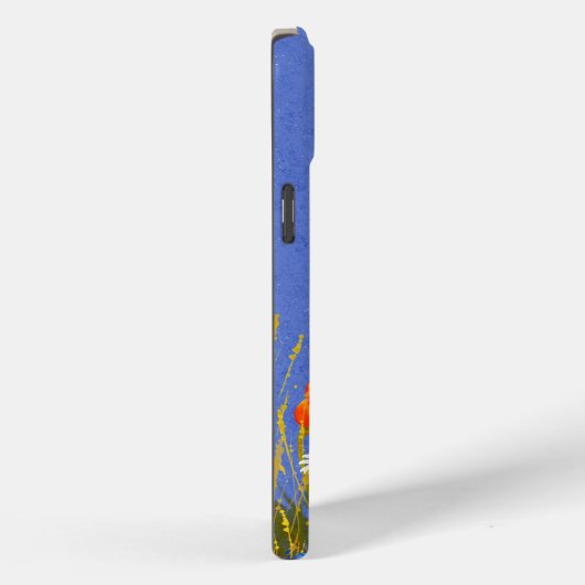 Bloemen Wildbloemen Poppies Vlinders Inspiratie Case-Mate iPhone Case (Achterkant / Rechts)