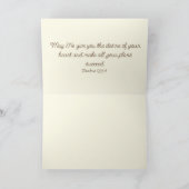 Bloemen Wildbloemen rustieke Boho grillige verjaar Bedankkaart (Binnen)