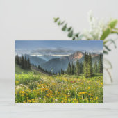 Bloemen | Wildbloemen Silverton Colorado Bedankkaart (Staand voorkant)