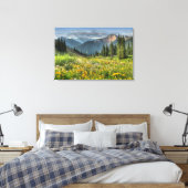 Bloemen | Wildbloemen Silverton Colorado Canvas Afdruk (Insitu (Slaapkamer))