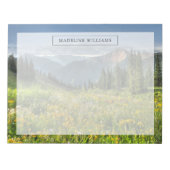 Bloemen | Wildbloemen Silverton Colorado Notitieblok (Voorkant)