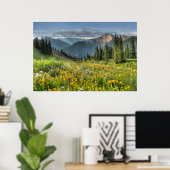 Bloemen | Wildbloemen Silverton Colorado Poster (Thuiskantoor)