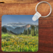 Bloemen | Wildbloemen Silverton Colorado Sleutelhanger (Achterkant)