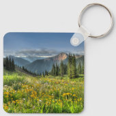 Bloemen | Wildbloemen Silverton Colorado Sleutelhanger (Achterkant)