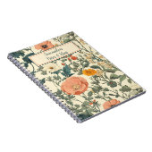  bloemen, wilde bloemen en papavers notitieboek (Rechterzijde)