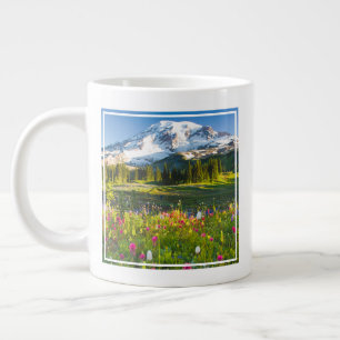 Bloemen Wilde bloemen van Mt. Rainier Grote Koffiekop