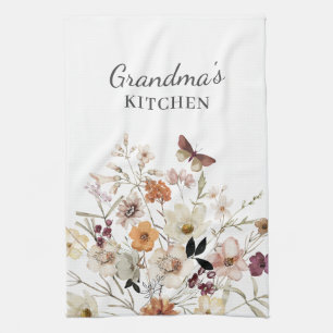 Bloemen Wildflower Oma Keuken Handdoeken