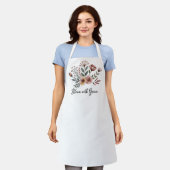  Bloemen Wildflower Tuinders Schort (Gedragen)