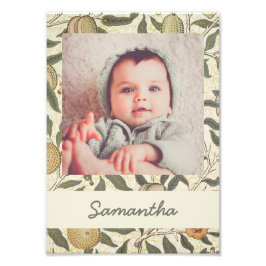  Bloemen William Morris Fruit Art Nouveau Foto Afdruk