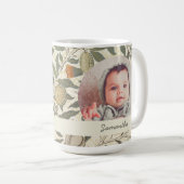  Bloemen William Morris Fruit Art Nouveau Koffiemok (Voorkant rechts)