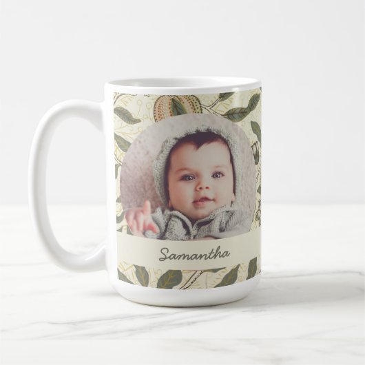  Bloemen William Morris Fruit Art Nouveau Koffiemok (Links)