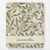  Bloemen William Morris Fruit Art Nouveau Muismat (Voorkant)