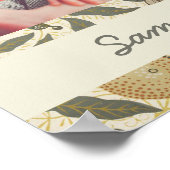 Bloemen William Morris Fruit Art Nouveau Poster (Hoek)