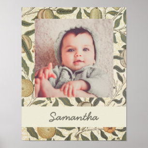 Bloemen William Morris Fruit Art Nouveau Poster