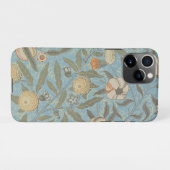  Bloemen William Morris Fruit Blue Floral iPhone Hoesje (Achterkant horizontaal)