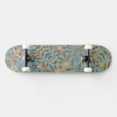  Bloemen William Morris Fruit Blue Floral Persoonlijk Skateboard (Horizontaal)