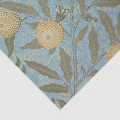 Bloemen William Morris Fruit Blue Floral Tissuepapier (Detail)