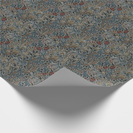  bloemen William Morris Golden Lily Cadeaupapier (Hoek)