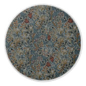 bloemen William Morris Golden Lily Keramische Knop (Voorkant)