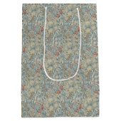  bloemen William Morris Golden Lily Medium Cadeauzakje (Achterkant)