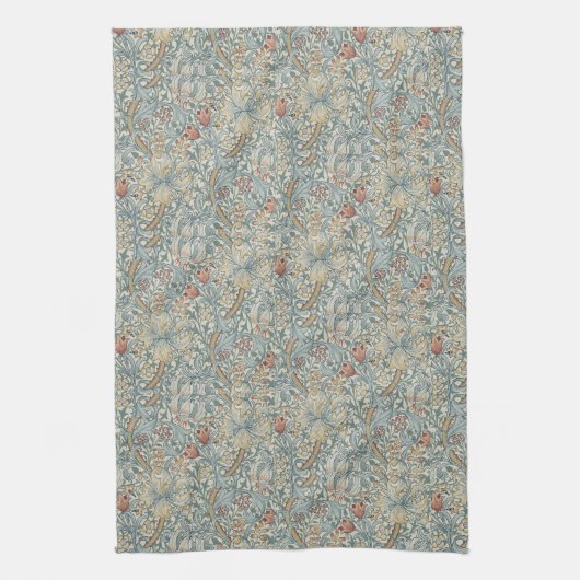  bloemen William Morris Golden Lily Theedoek (Verticaal)