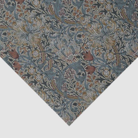  bloemen William Morris Golden Lily Tissuepapier (Detail)