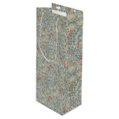  bloemen William Morris Golden Lily Wijn Cadeautas (Voorkant Gekanteld)