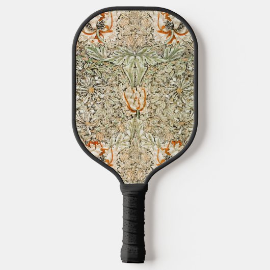 Bloemen William Morris Honeysuckle Pickleball Paddle (Achterkant)