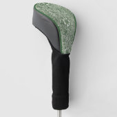 Bloemen William Morris Marigold Green Golfheadcover (Schuin)