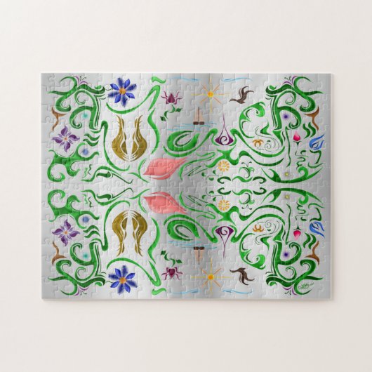 Bloemen & Wims~echo Legpuzzel (Horizontaal)