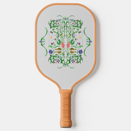 Bloemen & Wims~echo Pickleball Paddle (Voorkant)