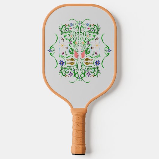 Bloemen & Wims~echo Pickleball Paddle (Achterkant)