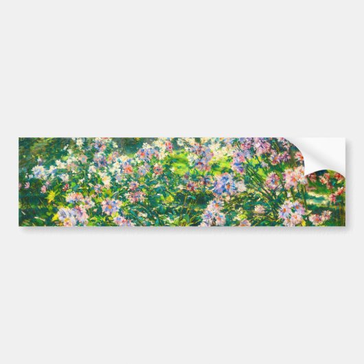   bloemen Windflowers illustratie Bumpersticker (Voorkant)