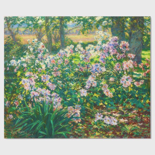 bloemen Windflowers illustratie Cadeaupapier (Vlak)