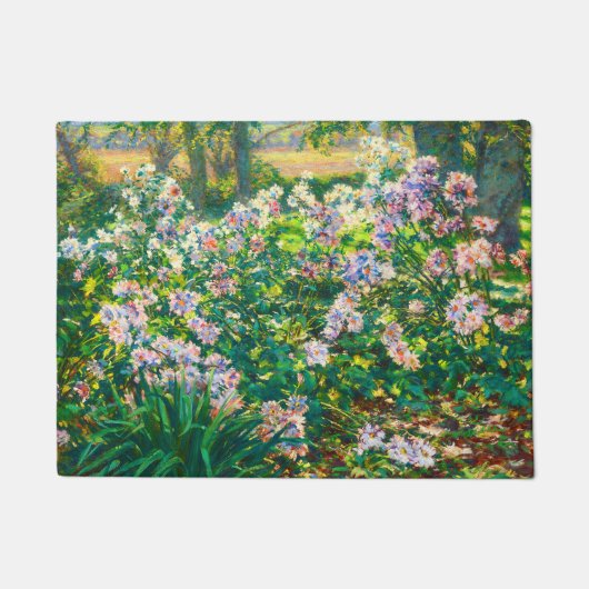bloemen Windflowers illustratie Deurmat (Voorkant)