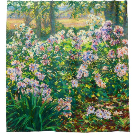   bloemen Windflowers illustratie Douchegordijn (Voorkant)