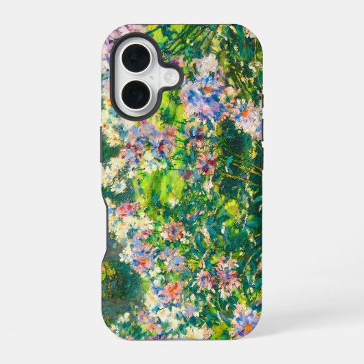 bloemen Windflowers illustratie iPhone 16 Hoesje (Achterkant)