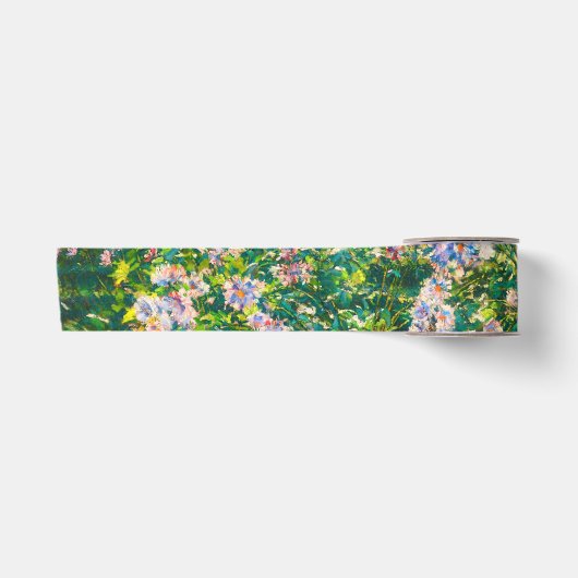bloemen Windflowers illustratie Satijnen Lint (Voorkant)