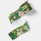 bloemen Windflowers illustratie Satijnen Lint (Achterkant)