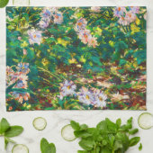 bloemen Windflowers illustratie Theedoek (Gevouwen)