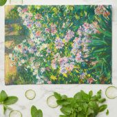 bloemen Windflowers illustratie Theedoek (Gevouwen)