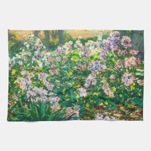 bloemen Windflowers illustratie Theedoek (Horizontaal)