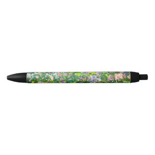 bloemen Windflowers illustratie Zwarte Inkt Pen
