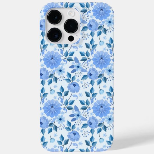 Bloemen Winter Bloemen patroon Case-Mate iPhone Case (Achterkant)