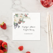 Bloemen Winter Koppels Douche Servet (Insitu)