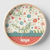  Bloemen Wit Roze Gepersonaliseerde Inspiratie (Voorkant)