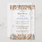 Bloemen Witte Berkenboom Vrijgezellenfeest Kaart (Voorkant)